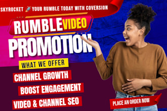viral rumble video promotion kid youtube promotion rumble channel marketing SEO