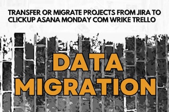 transfer or migrate projects from jira to clickup asana monday com wrike trello