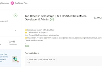 close high value salesforce projects through online bidding