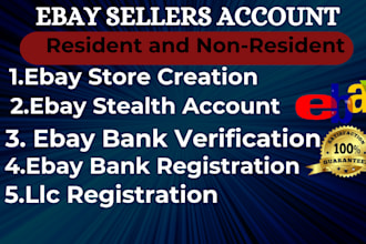create ebay unsuspended seller account ebay account creation with llc high limit