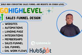 create ghl workflows, clickfunnel, landing page salesfunnel, a2p, ghl automation