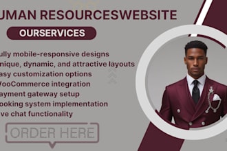 expertly designed human resources, recruitment , job board website