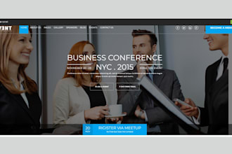 design event ticket website event management planning event listing website