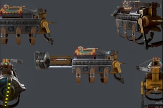 get an amazing 3d game assets for your game