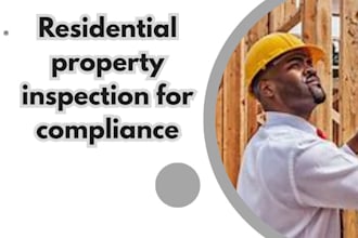 do residential property inspection for compliance