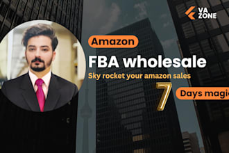 be your amazon fba wholesale virtual assistant, PPC expert