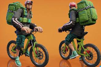 make 3d game character, ue5 control rig, unity texture, blueprints feature model