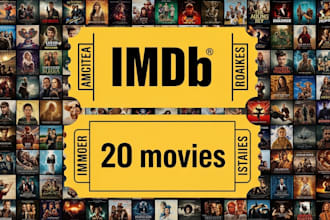 promote your imdb profile, imdb rating, movie trailer and improve starmeter rank