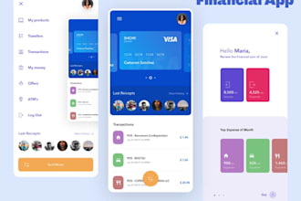 create fintech app, payment app, loan app, bank app, cash app, investment app