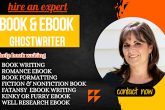 be your ghostwriter for steamy romance, lgbtq, fantasy, kinky or furry fiction
