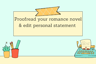 manually proofread your romance novel edit personal statement of purpose,sop,ps