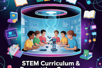 create educational stem curriculum, course development and presentation