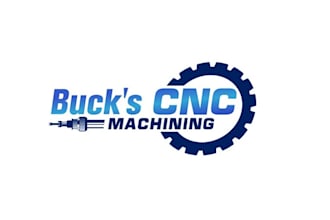 design creative excellent machining company logo