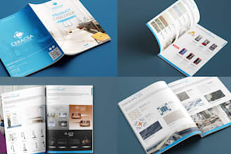 create magazine design, product catalog, brochure, newsletter, magazine layout