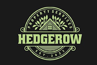 design pictorial property maintenance team logo