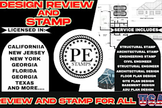 architectural stamp structural stamp engineering stamp california stamp pe stamp