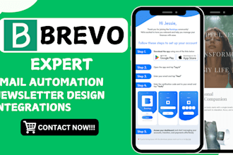 setup brevo newsletter bravo automation brevo campaign brevo landing page design
