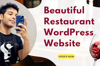 build a stunning restaurant website with menu and online ordering
