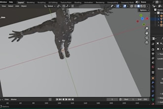 rig 3d mesh and avatar models with animation for second life, evo x mapping