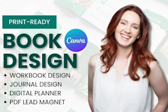 do kdp digital journal planner canva ebook workbook children book cover booklet