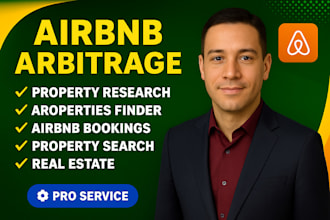 find airbnb arbitrage real estate property for short term rentals in USA UK