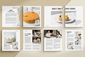 design canva recipe cookbook ebook  fitness planner ebook formatting layout