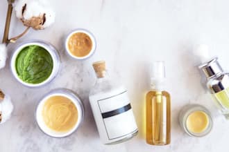 formulate organic cosmetic formulation, beauty product skincare and haircare