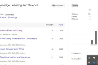 increase google scholar citation article writing journal backdate citation