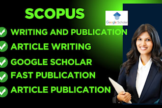 write and publish your article in a journal index by scopus or google scholar