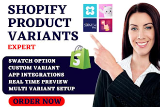setup shopify product variants easify optis globo swatch king variator zepto