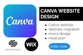 design canva website canva template design canva menu design canva migration seo