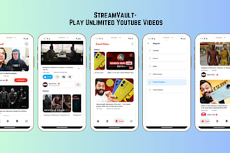 live streaming app video streaming app music streaming app video conference app