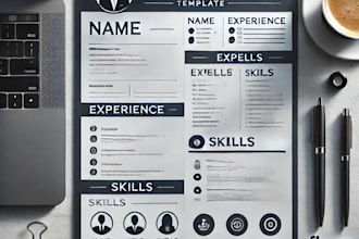 create a professional and modern resume to get you hired