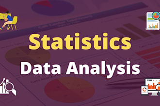 do advanced statistical data analysis using spss, stats, r studio and excel