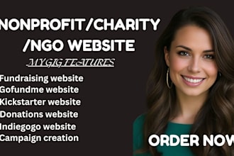 create crowdfunding, fundraising, charity, nonprofit, gofundme donation website