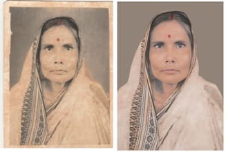image restore, repair, fix damaged image, increase quality