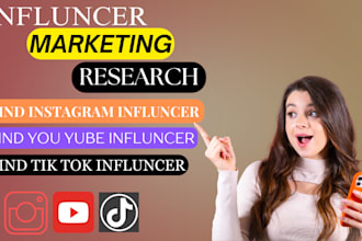 find influencer marketing on instagram, tiktok, and youtube