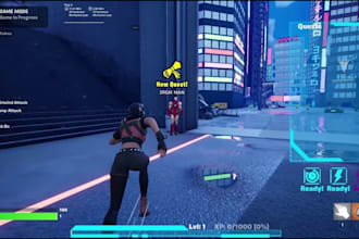 build a creative fortnite uefn map, tycoon map, 1v1 game map for unreal engine