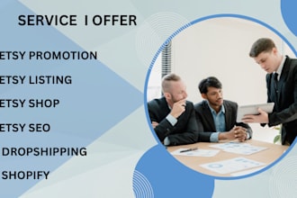 setup your etsy store, etsy seo optimize, etsy promotion, etsy digital product
