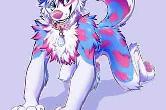 draw furry reference sheet, furry art, fursona character, fursuit, ref sheet