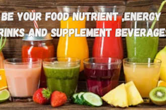 formulate food nutrient energy drinks and supplement beverages