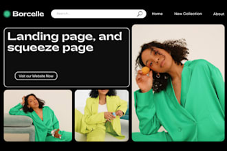 design a professional ebook cover design landing page, squeeze page sales page