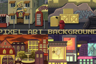 pixel art tileset top down tilemap 2d game background for landscape  rpg maker