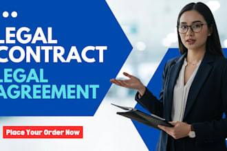 be your contract lawyer for legal, privacy policy and other legal drafting