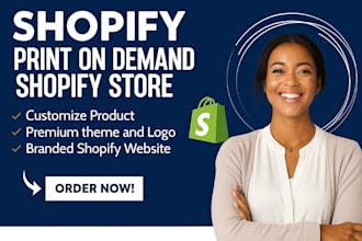 build print on demand printify shopify website shopify store printful shopify