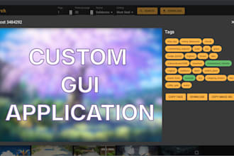 develop a crossplatform desktop application in rust