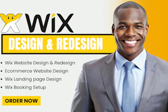 wix design, wix redesign, wix ecommerce, wix business, wix studio
