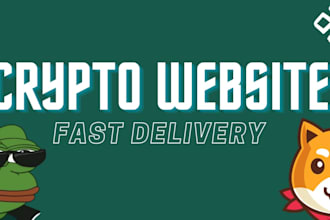 design meme landing page, crypto website, meme coin, nft landing page, web3