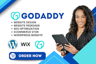 do godaddy website ecommerce website redesign godaddy website with wordpress