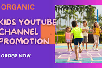 do organic kids youtube channel promotion video promotion kids music channel